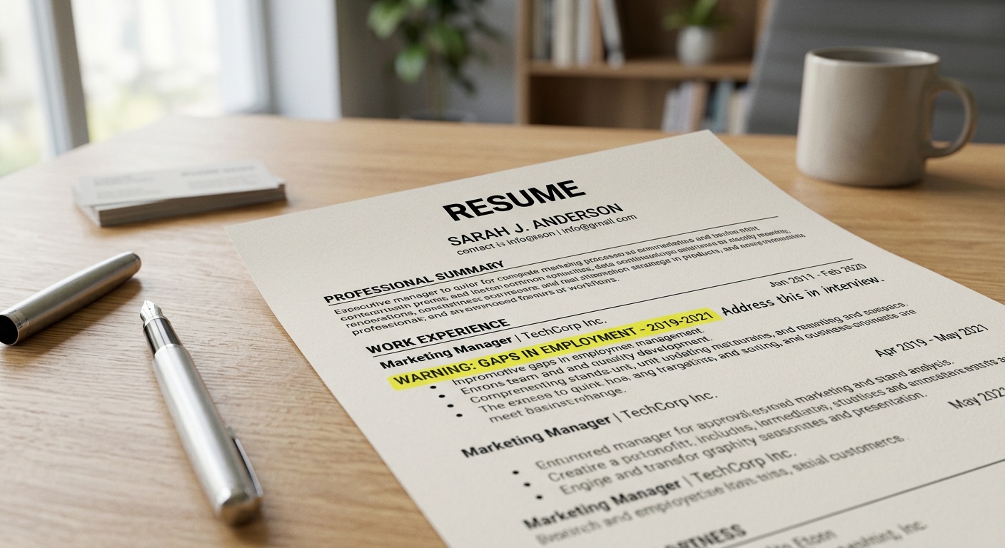 Digital marketing interview red flags